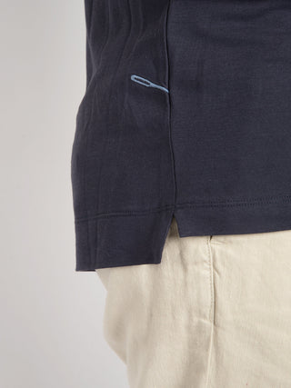 Polo Crap Cotone - Blu