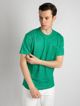 T-Shirt Lino - Verde