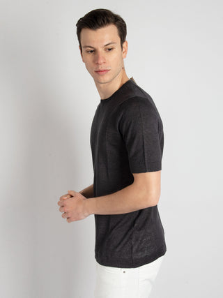 Maglia Lino - Asfalto