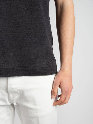 Maglia Lino - Asfalto