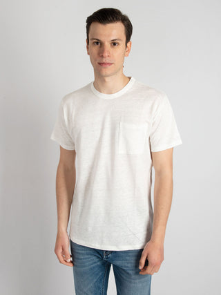 T-Shirt Lino - Bianco