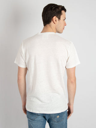 T-Shirt Lino - Bianco