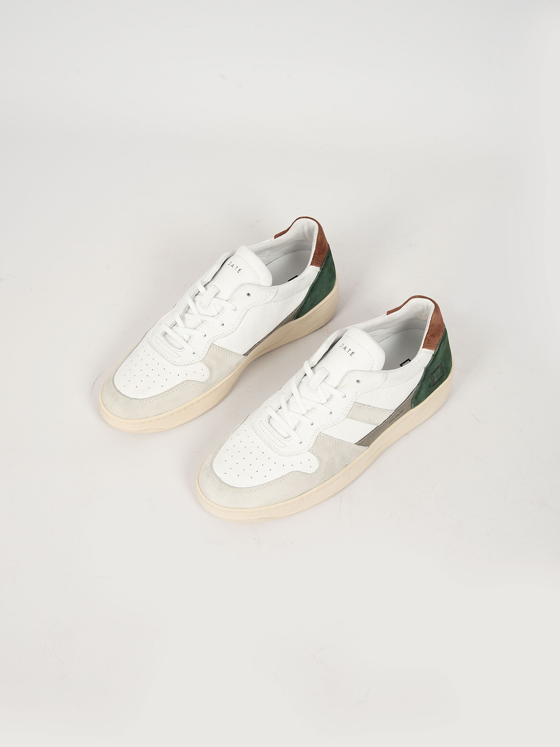 Sneakers Court 2.0 - Verde/Bianco/Marrone