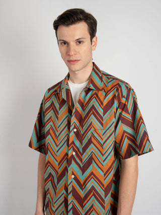 Camicia 'Geometric' - Multicolor