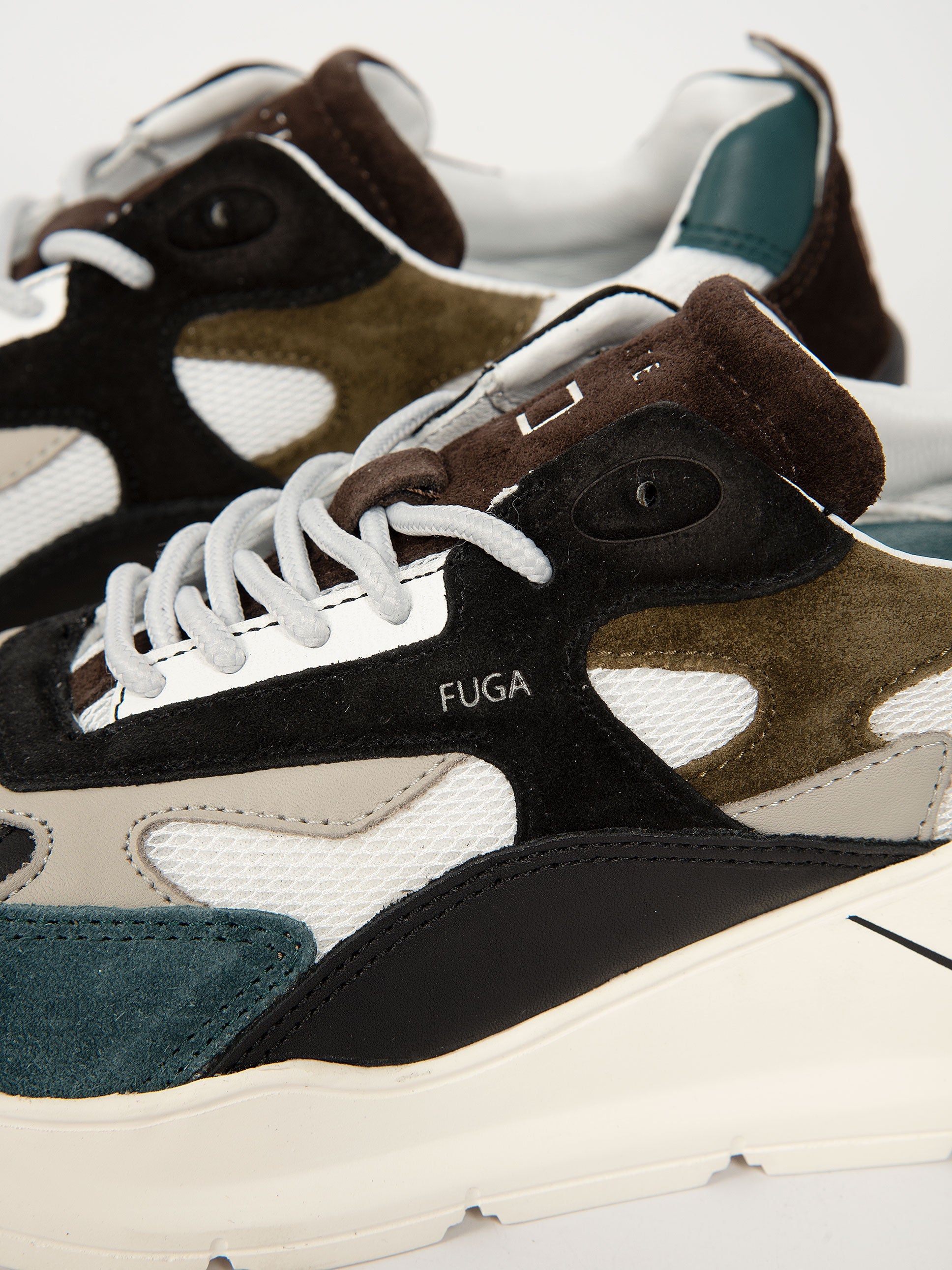 Sneaker Fuga Mesh - Bianco/Nero