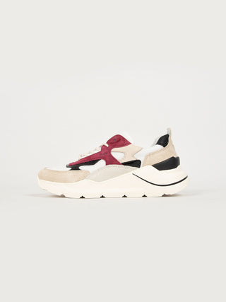 Sneakers Fuga Dragon Donna - Bianco/Bordeaux