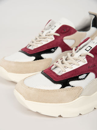 Sneakers Fuga Dragon Donna - Bianco/Bordeaux