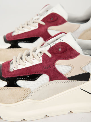 Sneakers Fuga Dragon Donna - Bianco/Bordeaux