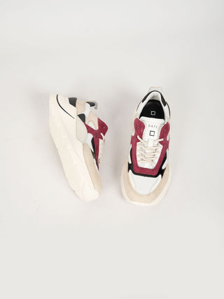 Sneakers Fuga Dragon Donna - Bianco/Bordeaux