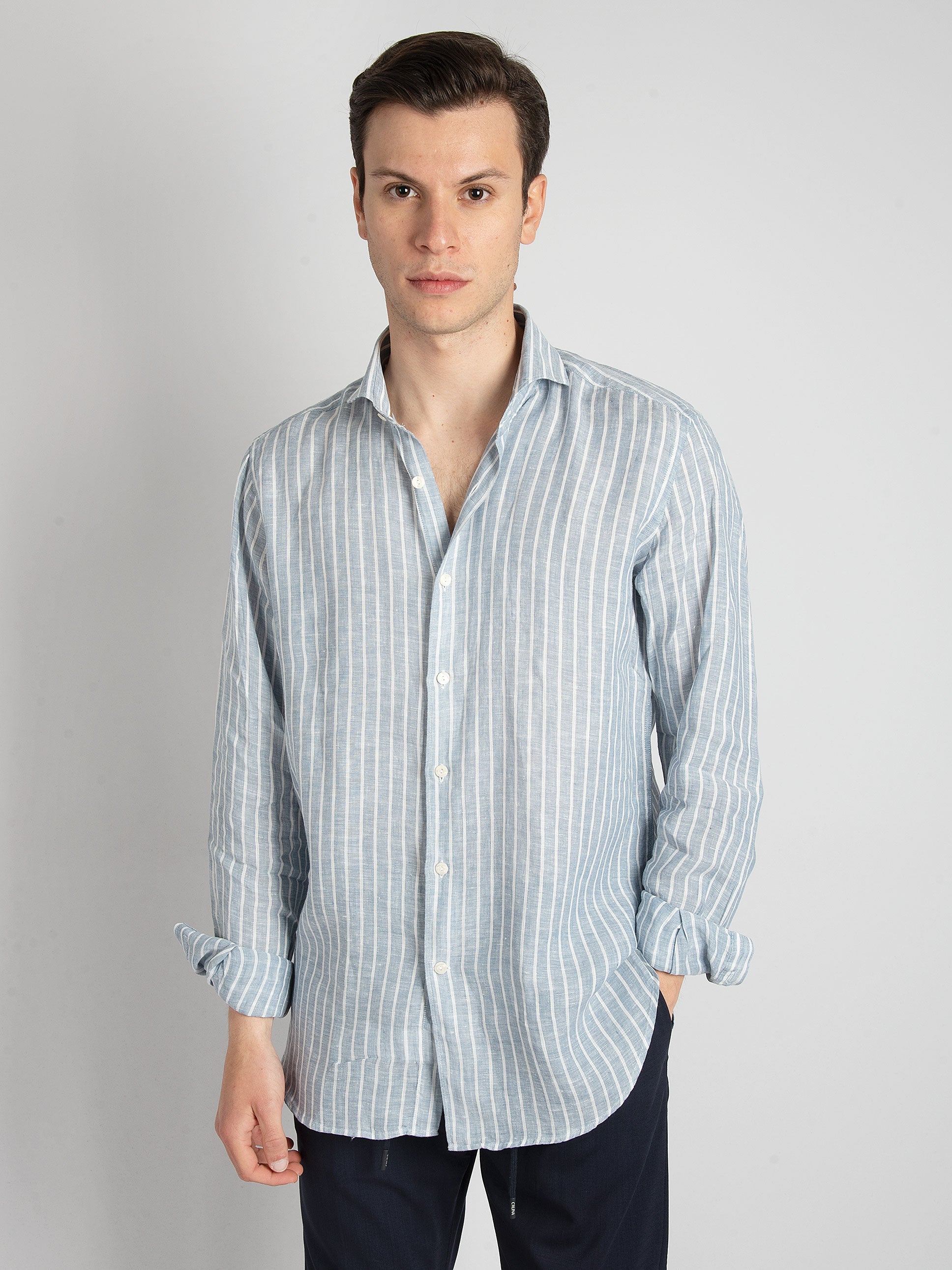 Camicia Baiadera - Bianco/Azzurro