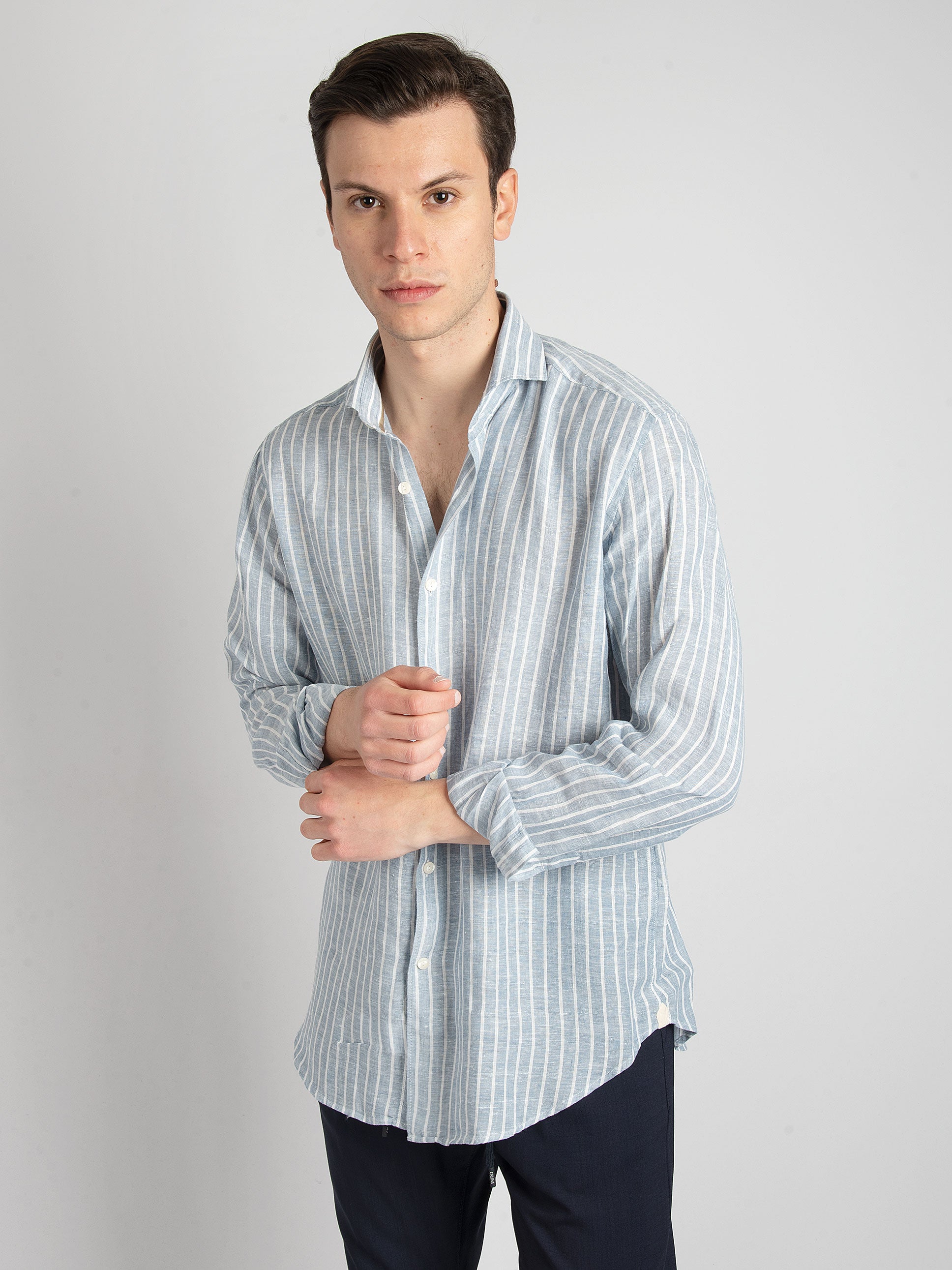 Camicia Baiadera - Bianco/Azzurro