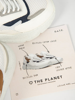 Sneakers Fuga Eco-Vegan - Bianco