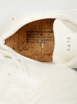 Sneakers Step Eco-Vegan - Bianco