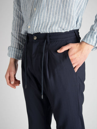 Pantalone 'S.mitte' Lana - Blu