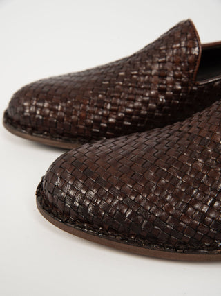 Slip-on Intrecciata - Moro