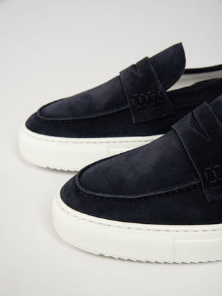 Sneakers Mocassino - Blu