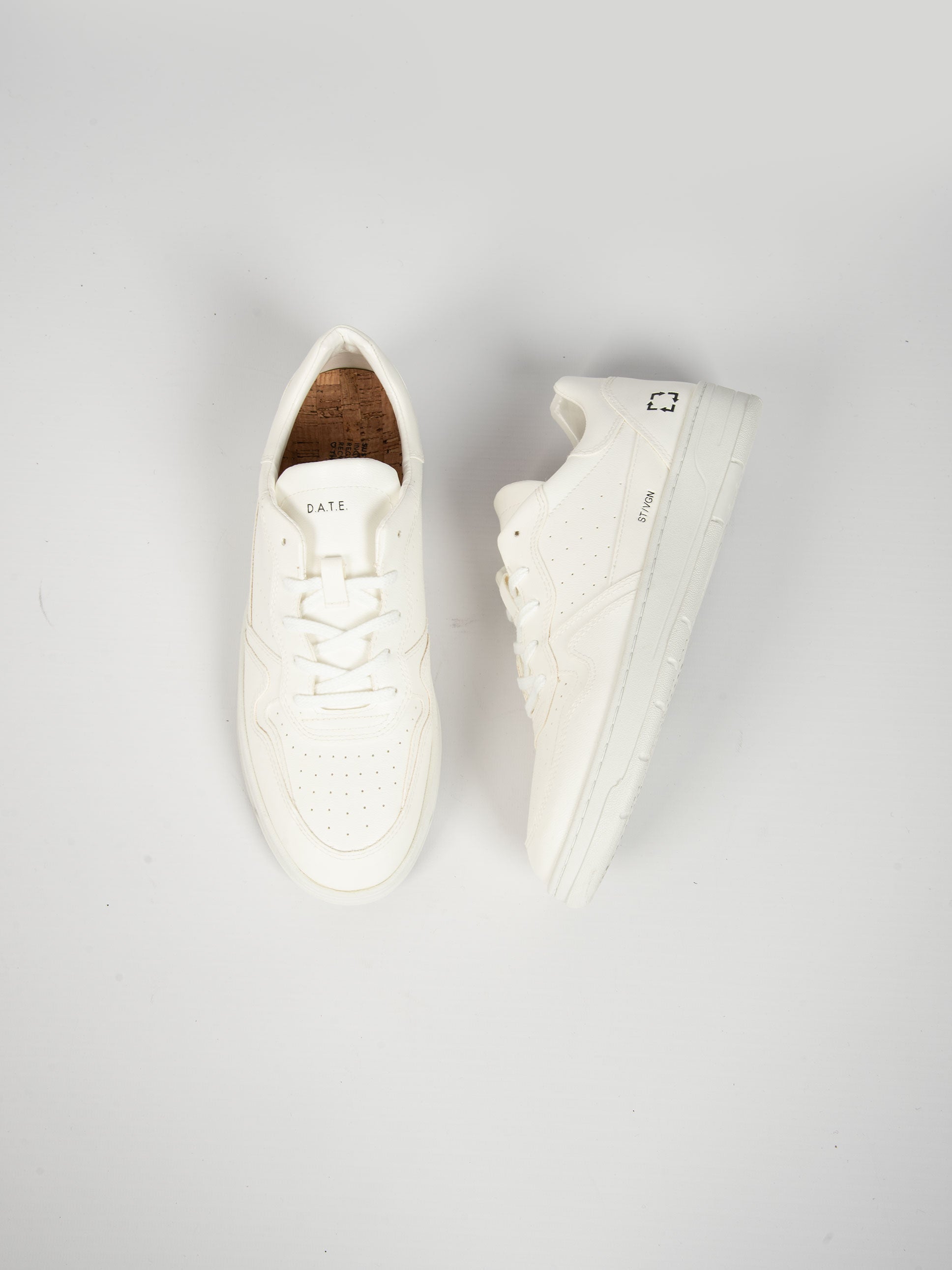 Sneakers Step Eco-Vegan - Bianco