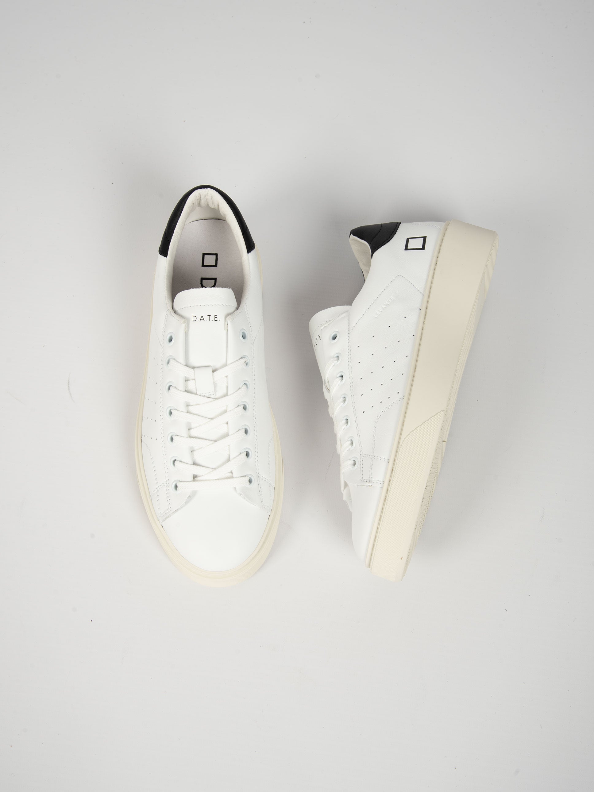 Sneakers Levante Calf - Bianco/Nero