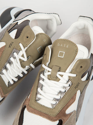 Sneakers' Fuga Dragon' Donna - Bianco/Beige