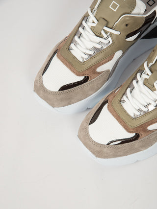 Sneakers' Fuga Dragon' Donna - Bianco/Beige