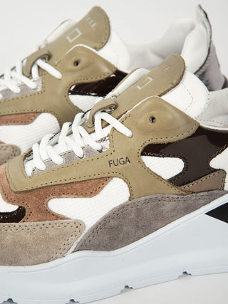 Sneakers' Fuga Dragon' Donna - Bianco/Beige