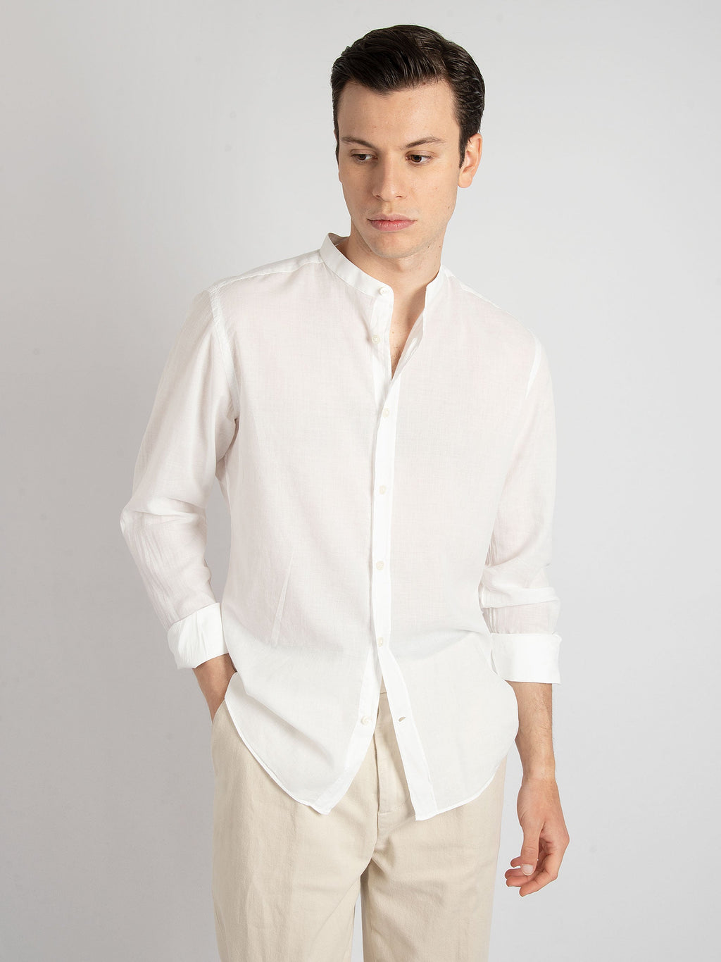 Camicia 'Kor' - Bianco