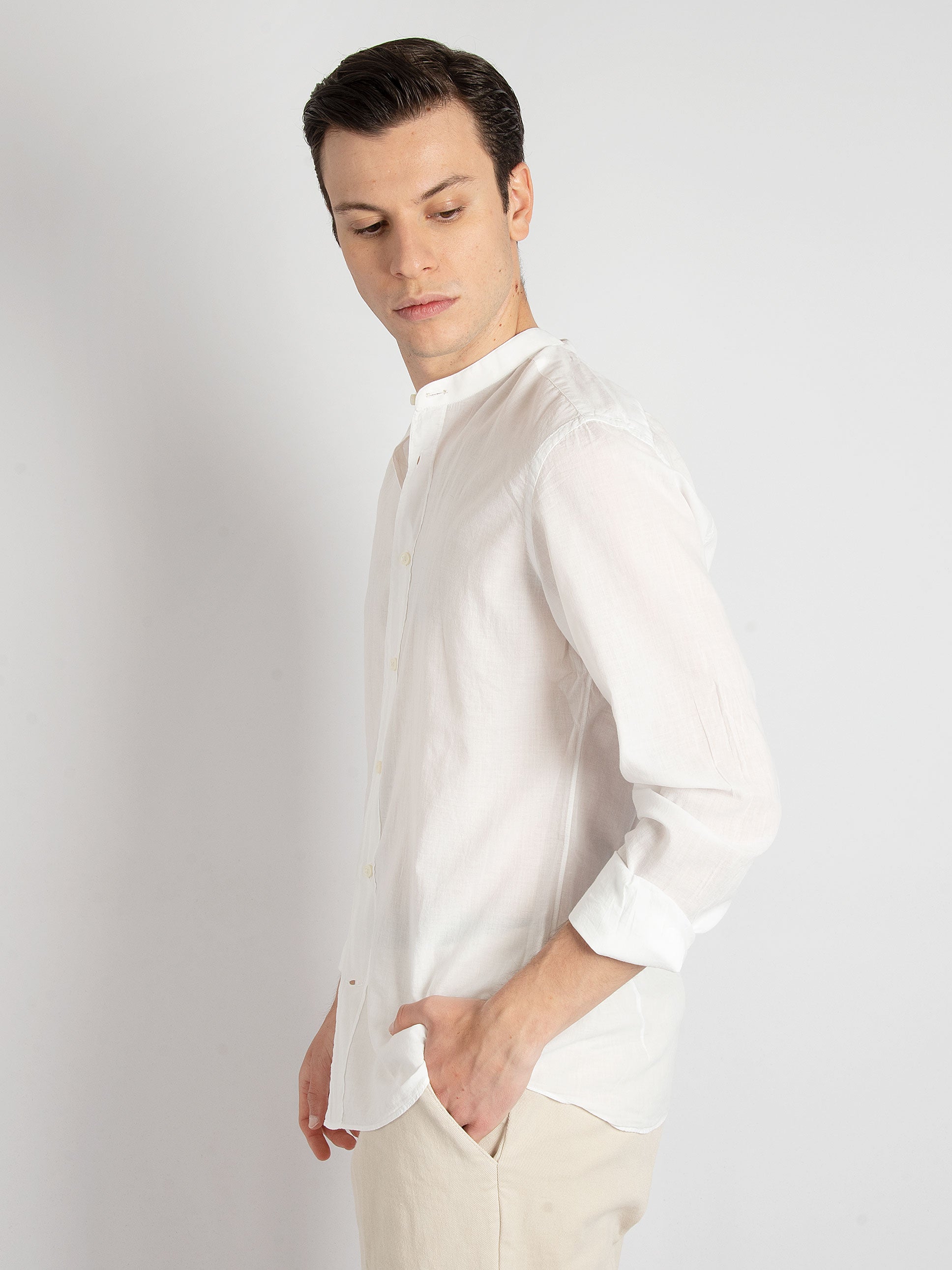 Camicia 'Kor' - Bianco