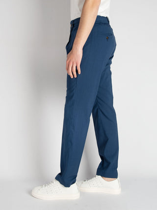 Pantalone 'S.mitte' Lana - Blu Royal