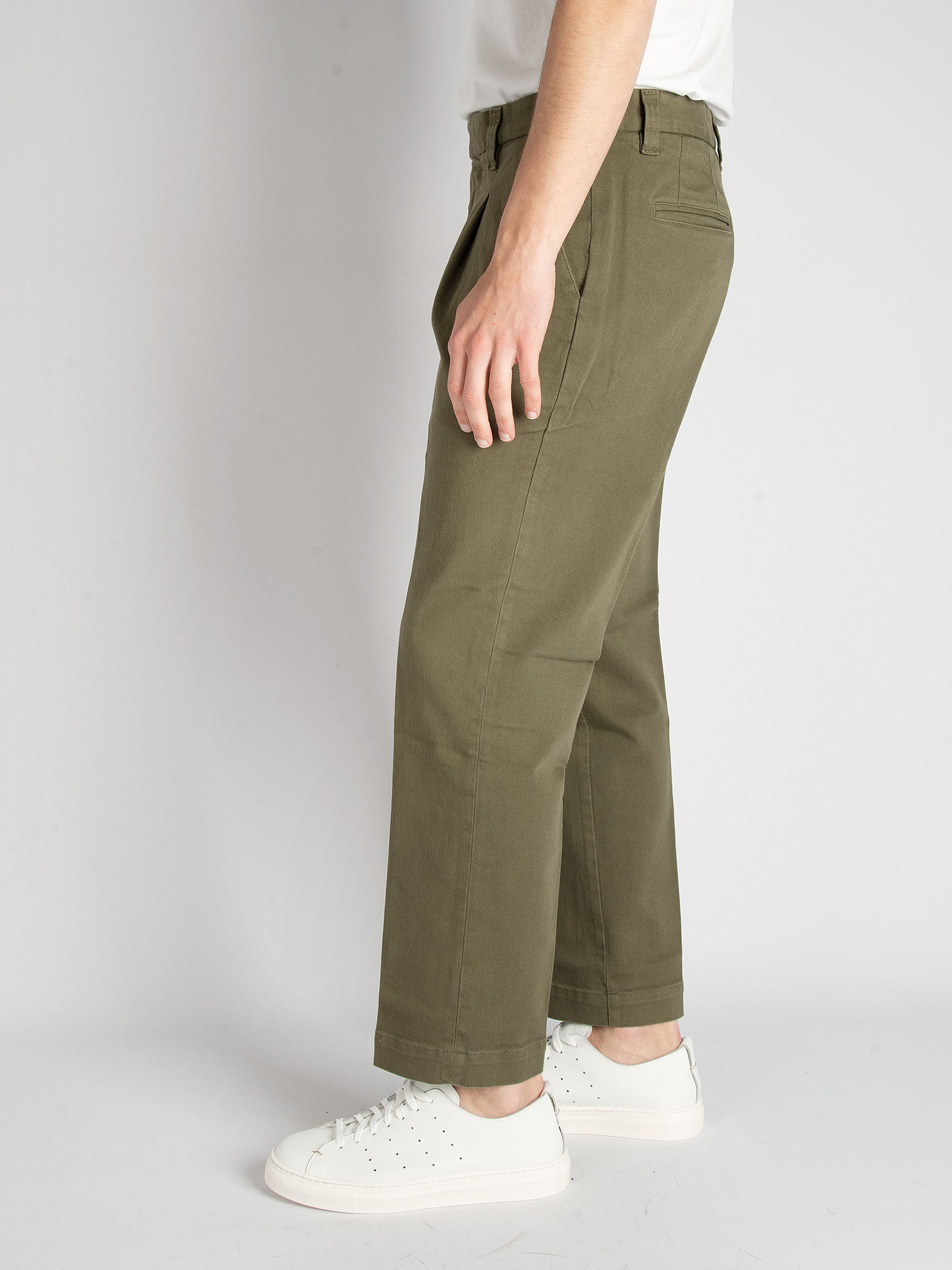 Pantalone 'S.Medina' - Verde Militare
