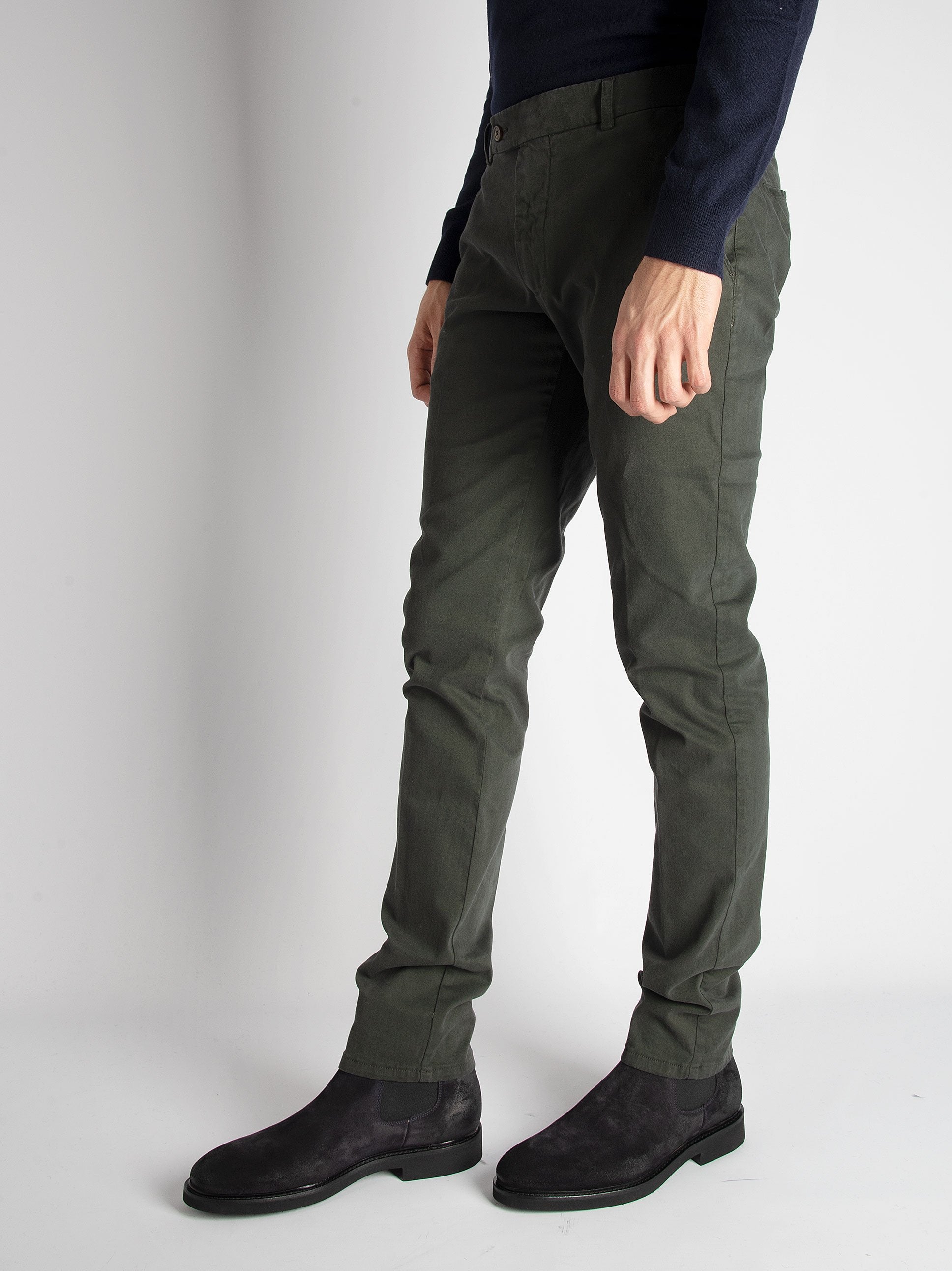 Pantalone 'Sc Slim' Manopesca - verde militare