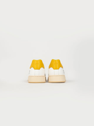 Sneakers 'Base Natural' - Bianco/Giallo