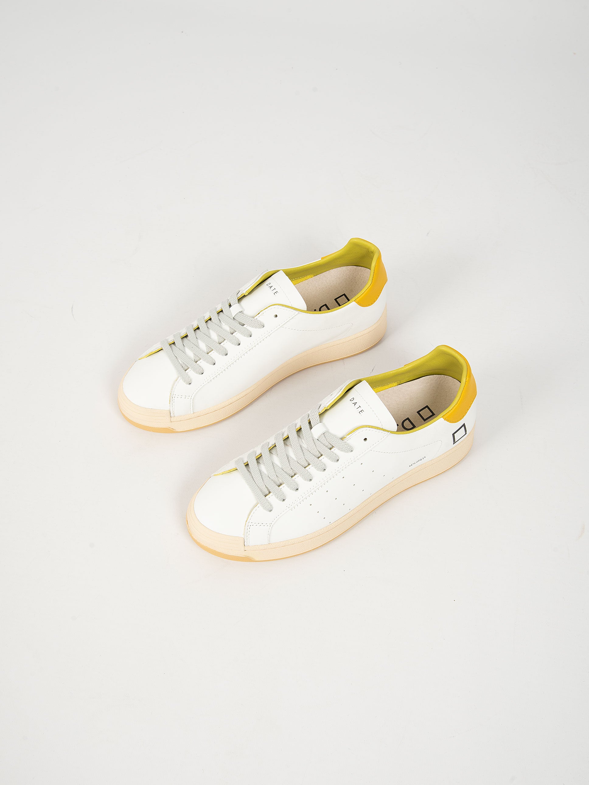 Sneakers 'Base Natural' - Bianco/Giallo
