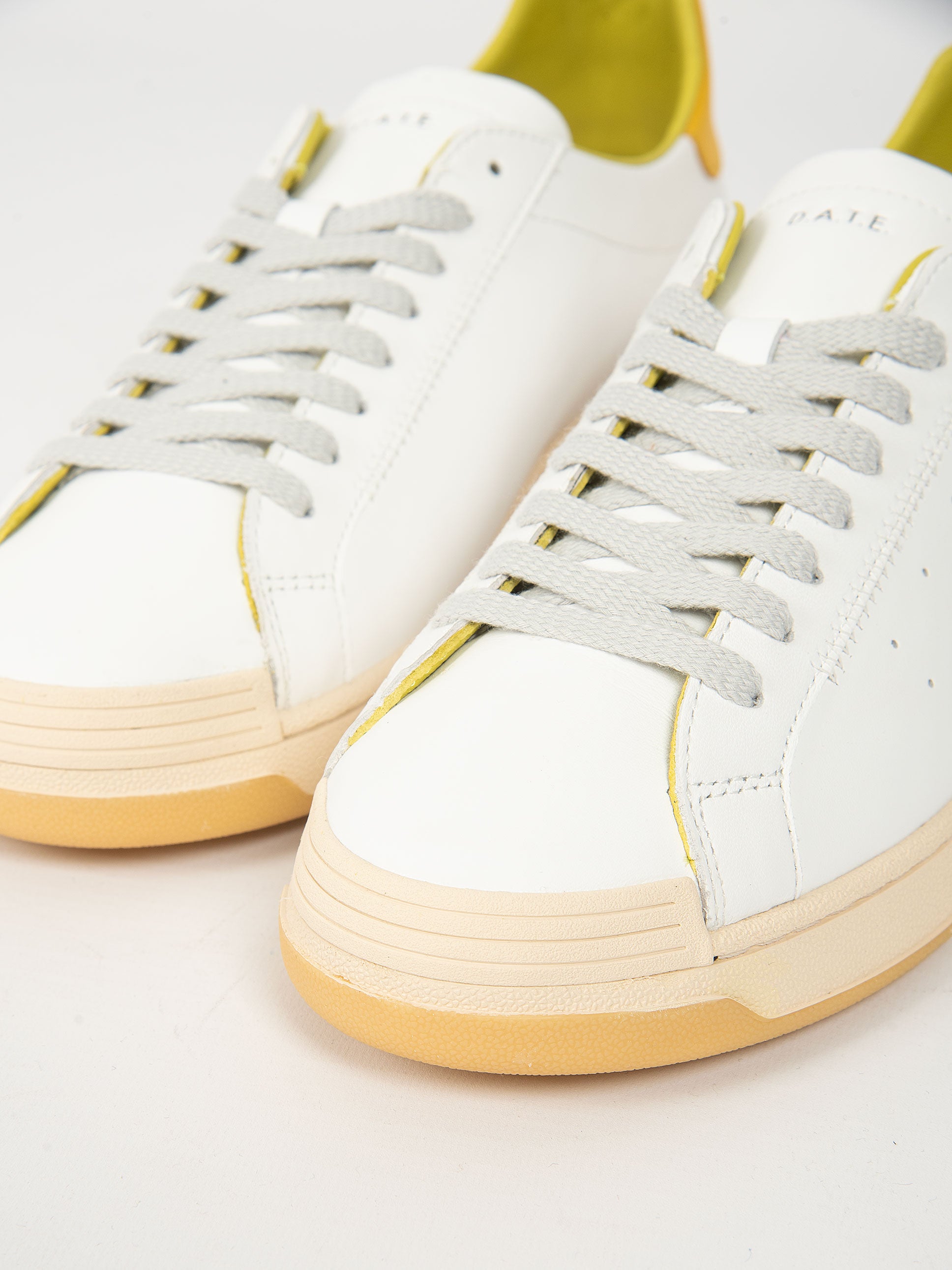 Sneakers 'Base Natural' - Bianco/Giallo