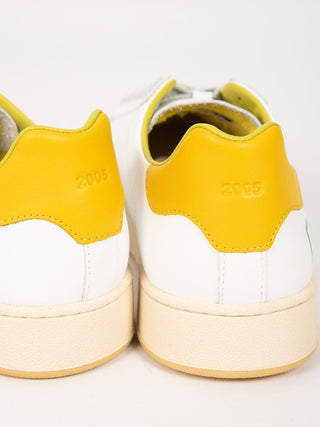 Sneakers 'Base Natural' - Bianco/Giallo