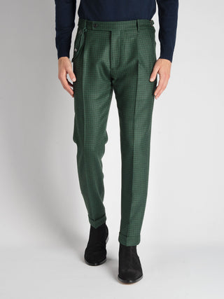 Pantalone 'Retro' Pied de Puole - Verde