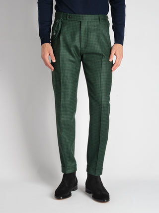 Pantalone 'Retro' Pied de Puole - Verde