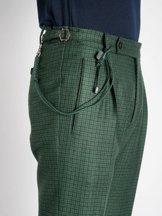 Pantalone 'Retro' Pied de Puole - Verde