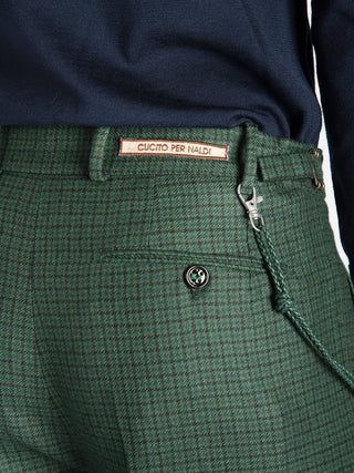 Pantalone 'Retro' Pied de Puole - Verde