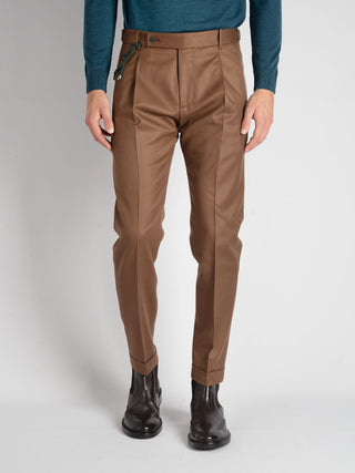 Pantalone 'Retro' Lana - Bronzo