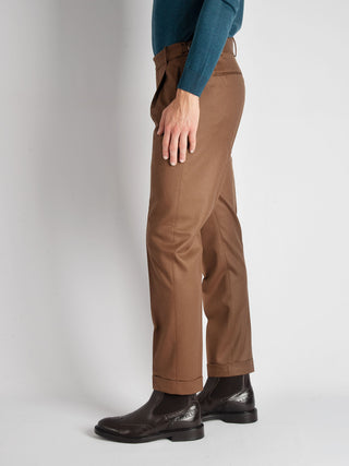 Pantalone 'Retro' Lana - Bronzo