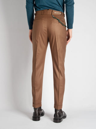 Pantalone 'Retro' Lana - Bronzo