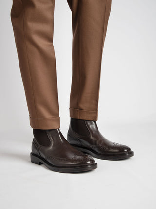 Pantalone 'Retro' Lana - Bronzo