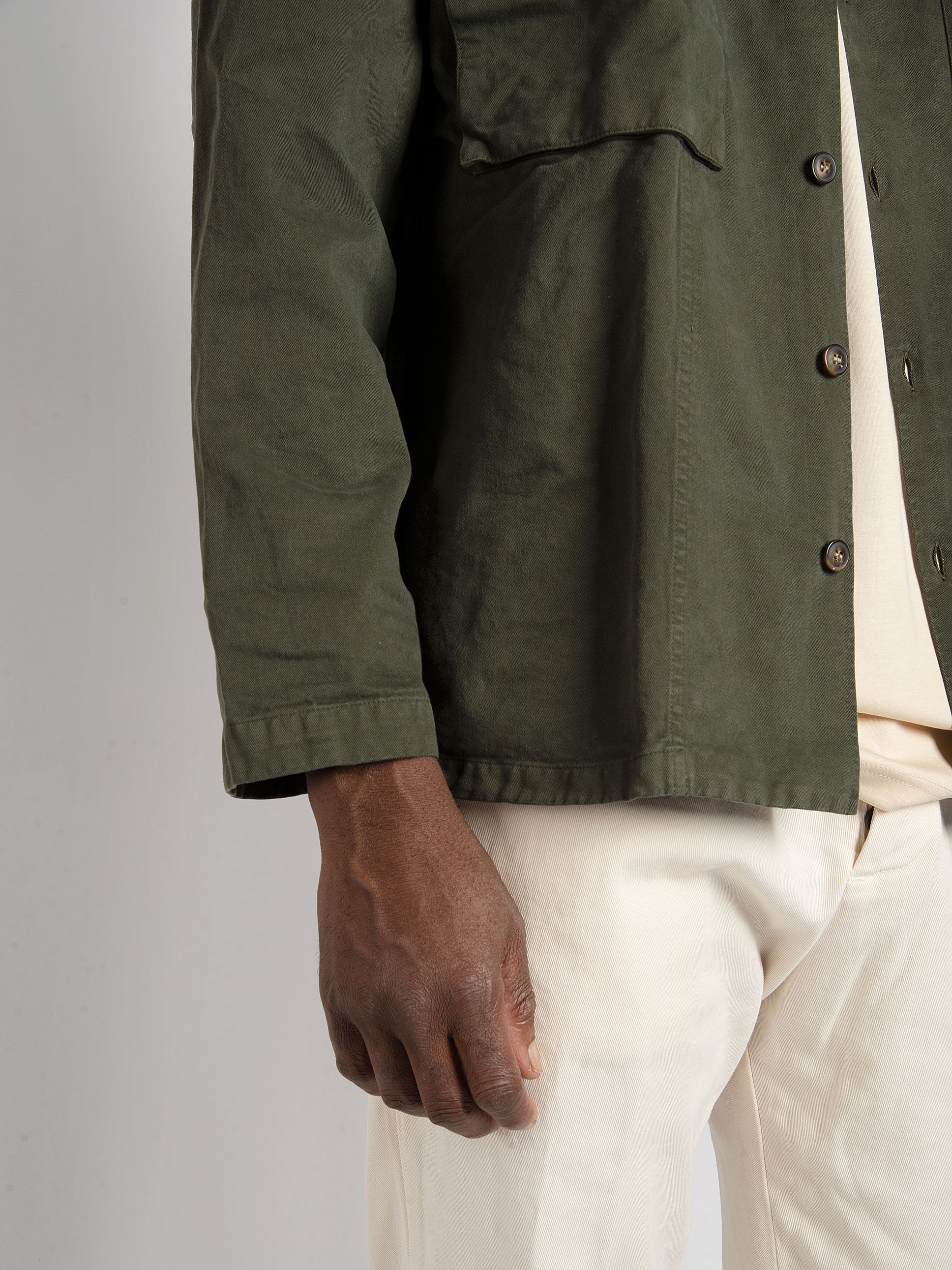 Over Shirt 'Pacific' - Verde Militare