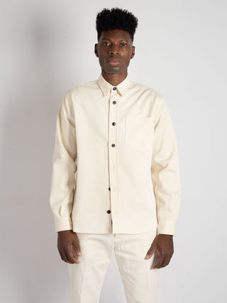 Overshirt 'Woody' - Panna