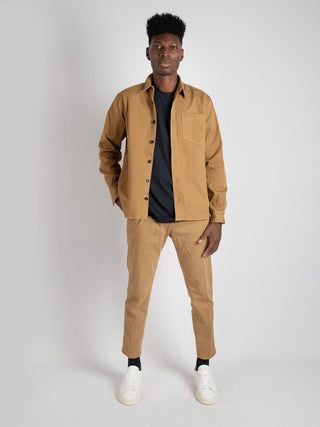 Overshirt 'Woody' - Tabacco