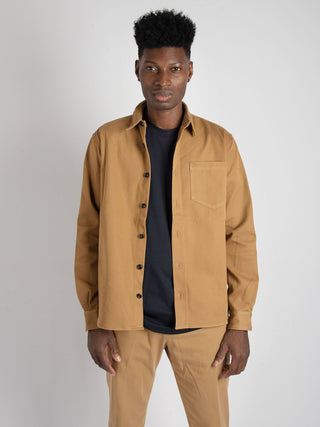 Overshirt 'Woody' - Tabacco