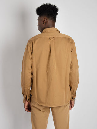 Overshirt 'Woody' - Tabacco