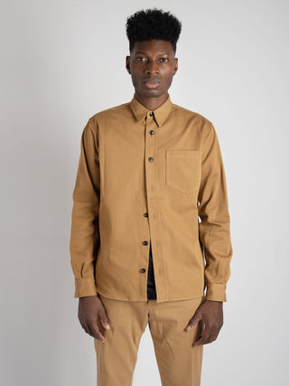 Overshirt 'Woody' - Tabacco