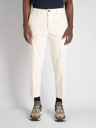 Pantalone 'Mason' - Ecru