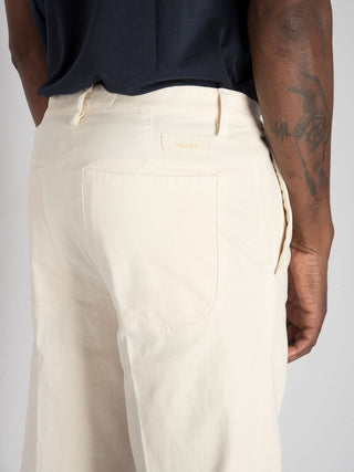 Pantalone 'Mason' - Ecru